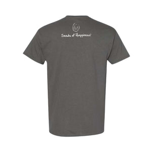 Grey Side Logo Adult T