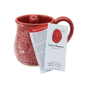 Red Bubble Smile Mug