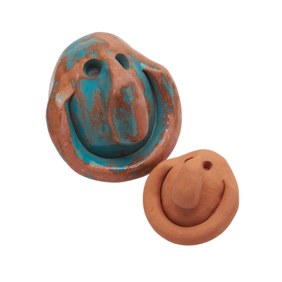 Giant Teal Terracotta Seed