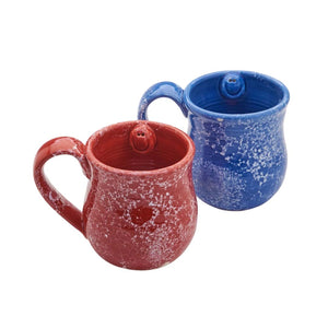 Red Bubble Smile Mug