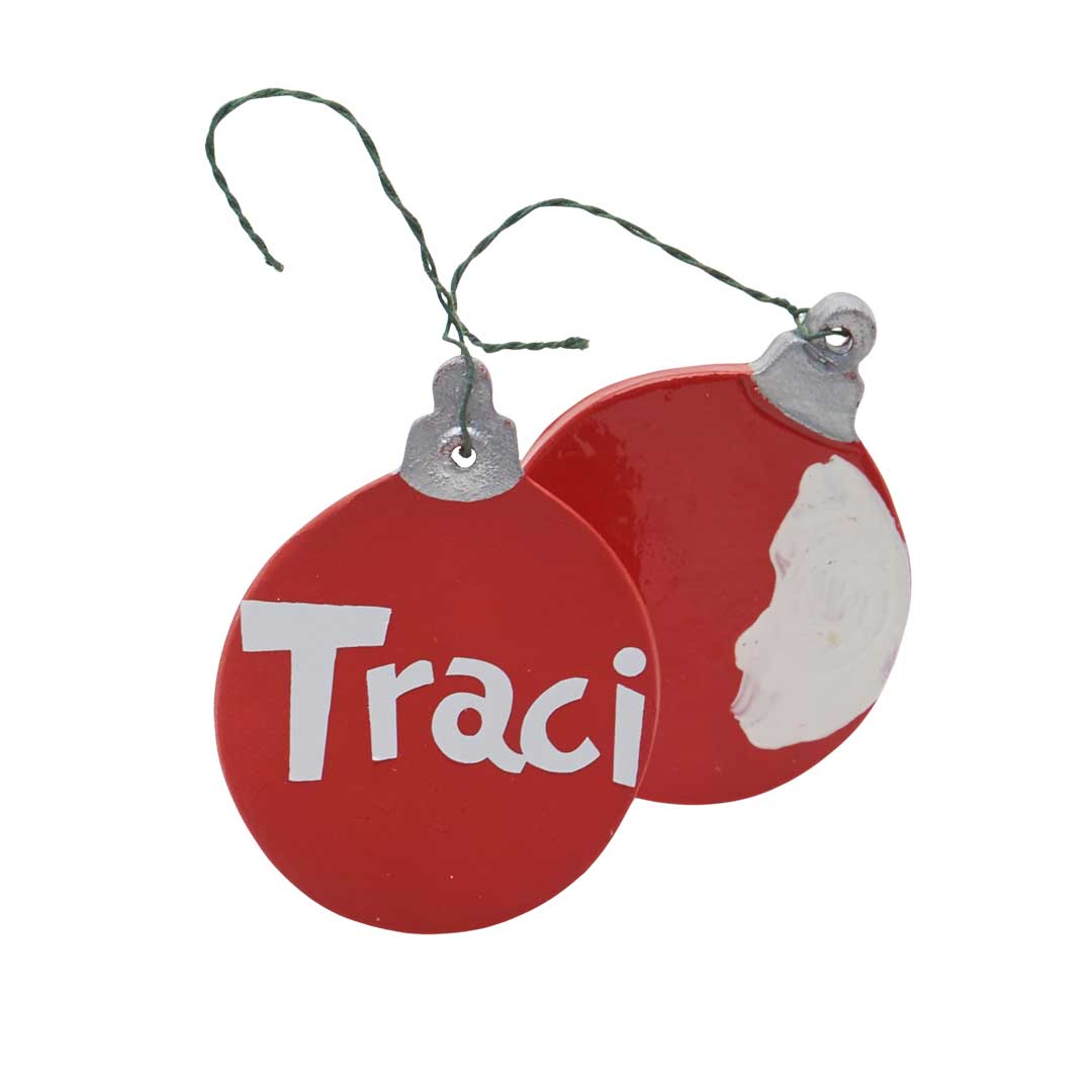 Red Bauble Ornament