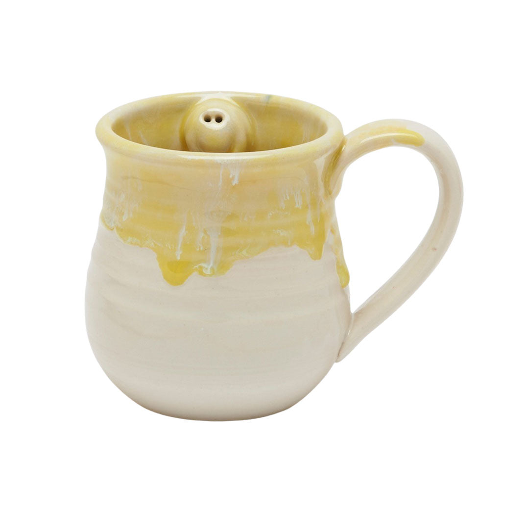 Yellow Drip Smile Mug