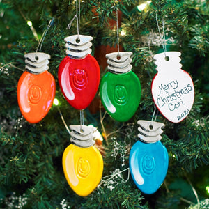 Holiday Light Bulb Ornament