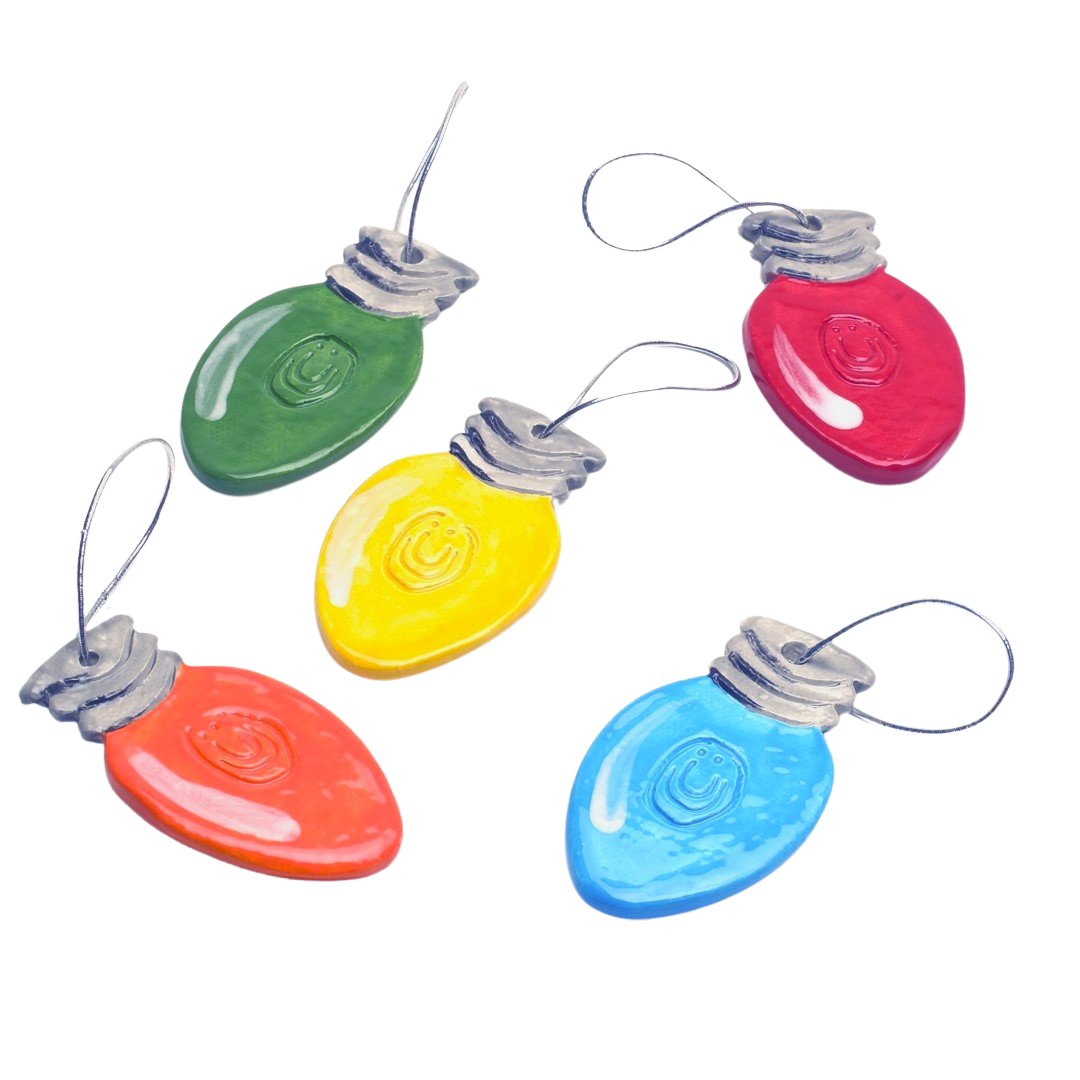 Holiday Light Bulb Ornament